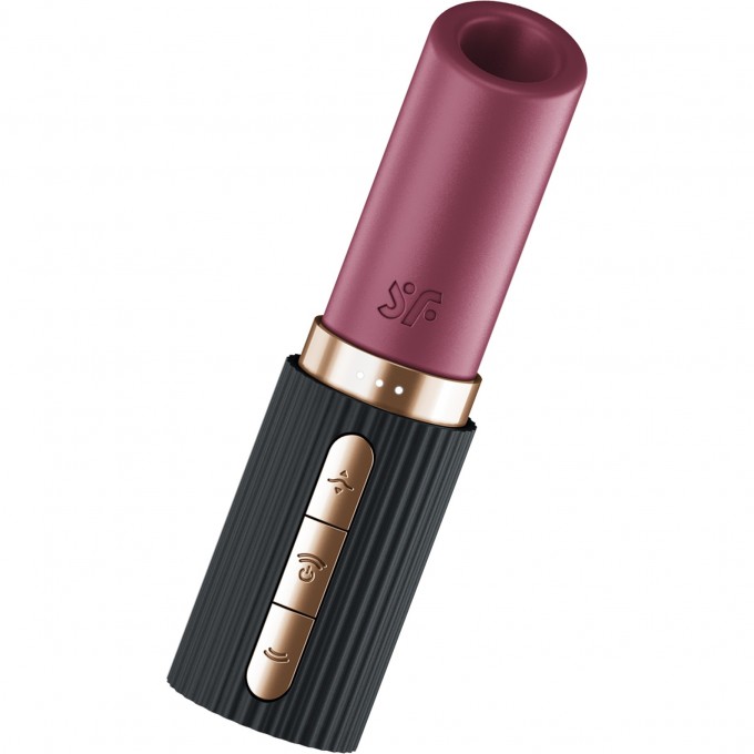 Мини-вибратор с 3D пульсацией SATISFYER DEEP KISS чёрный 4083247 Мини-вибратор с 3D пульсацией SATISFYER DEEP KISS чёрный 4083247
